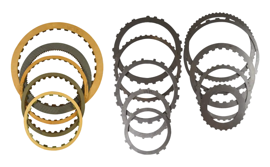 Discos de pasta y metales