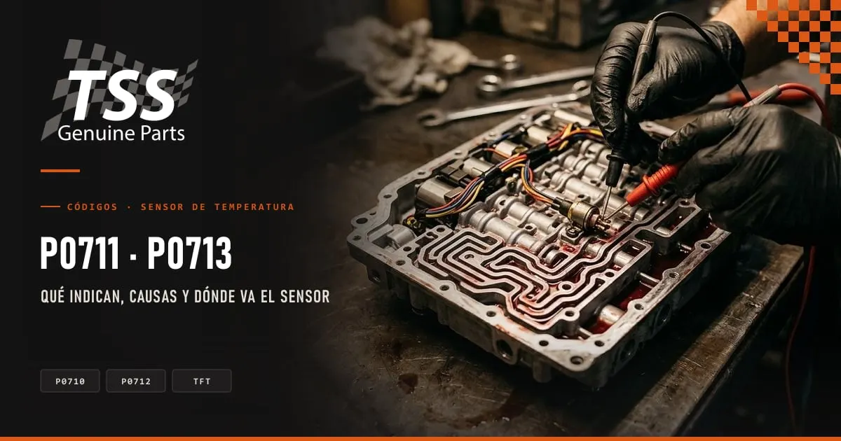Arneses TSS del sensor de temperatura del aceite para la 09G, la 4L80E y la 01M