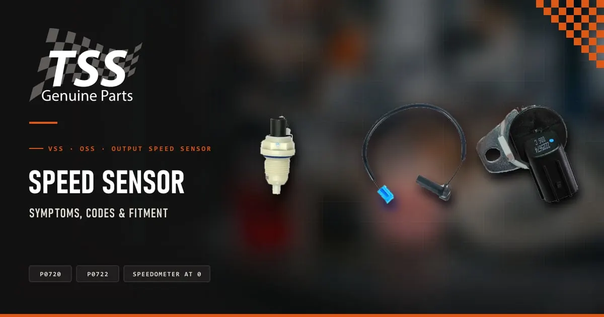 TSS output speed sensors for the 4L60E, 6T40 and 4F27E