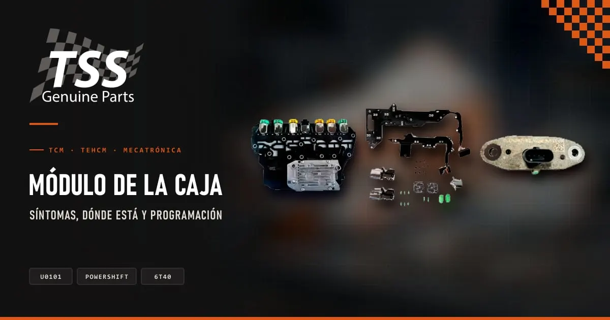 Módulos TEHCM reconstruidos TSS para la 6T40 y la 6T45 y sensor de rango de la PowerShift