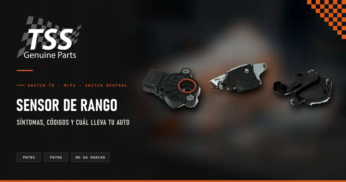 Sensores de rango (switch TR) TSS para la 4F27E, la 4L60E y la CVT JF011E